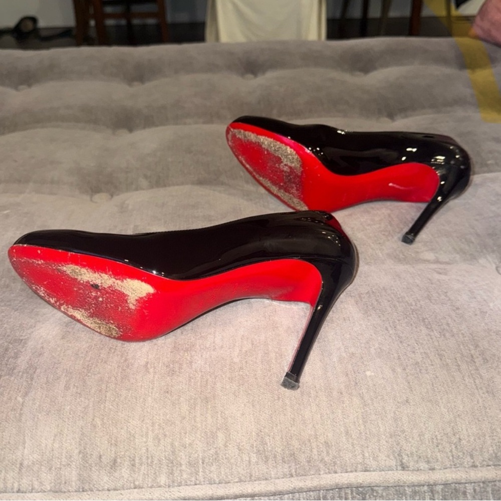 Elegant Black and Red Women's Heels